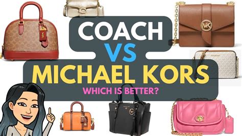 do more people buy coach than michael kors|coach vs mk.